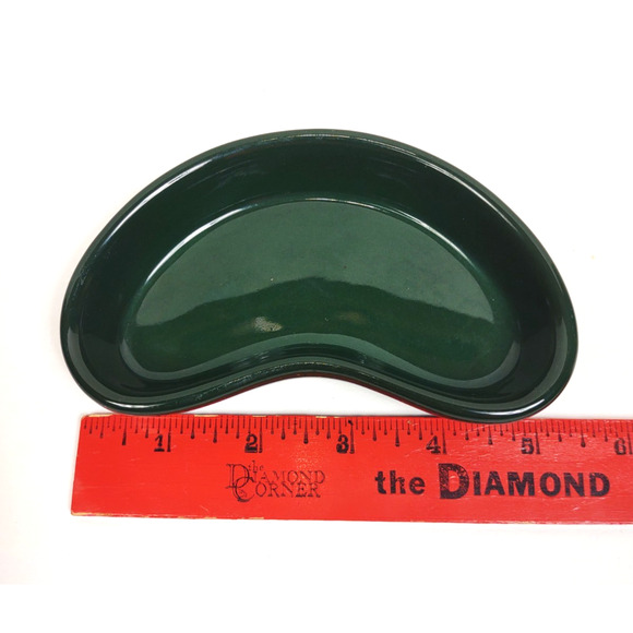 Zilla Pet Reptile & Amphibian Terrarium Green Kidney Dish Food & Water Bowl NEW - Picture 4 of 6